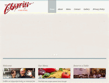 Tablet Screenshot of graffitirestaurant.co.uk